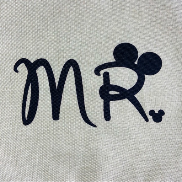 Mr and Mrs Mickey Mouse Pillow Covers - Picture 12 of 13
